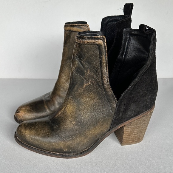Diba True Women’s Later On Leather/Suede Black Bootie size 8 - Picture 1 of 11